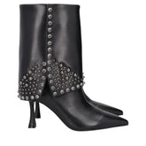 Tosca Blu Charlotte S205 Stivaletti con Borchie Donna Nero